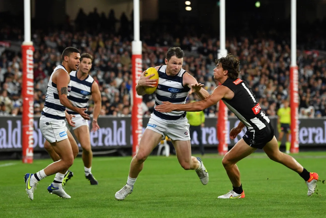 Collingwood vs Geelong Cats at the MCG